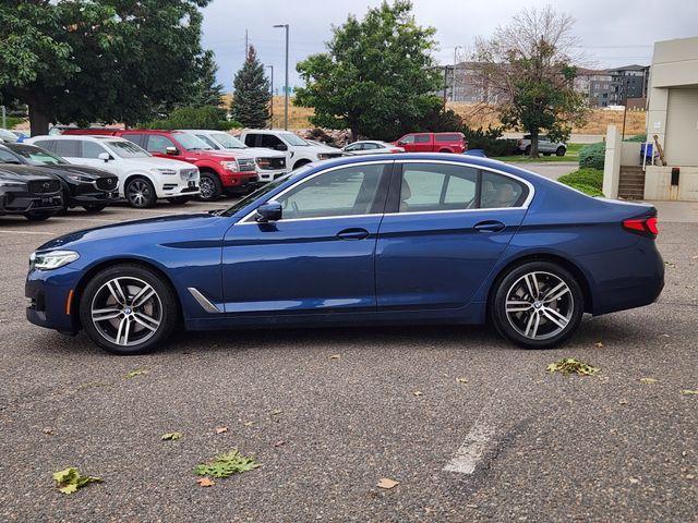 Photo of 2021 Phytonic Blue Metallic BMW 530