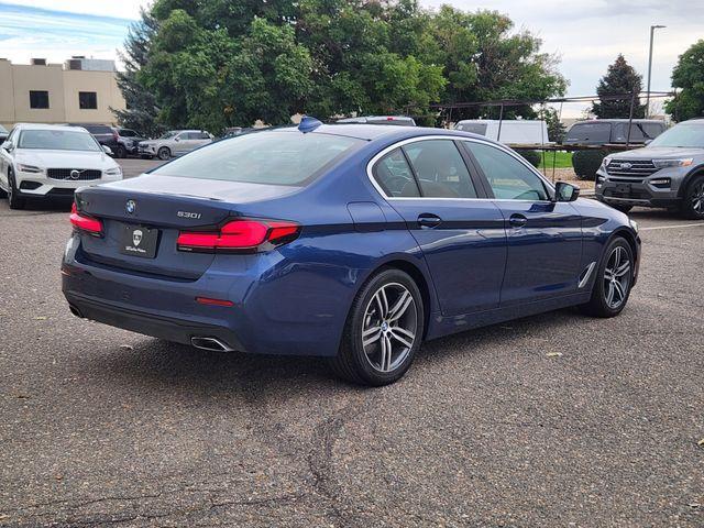 Photo of 2021 Phytonic Blue Metallic BMW 530