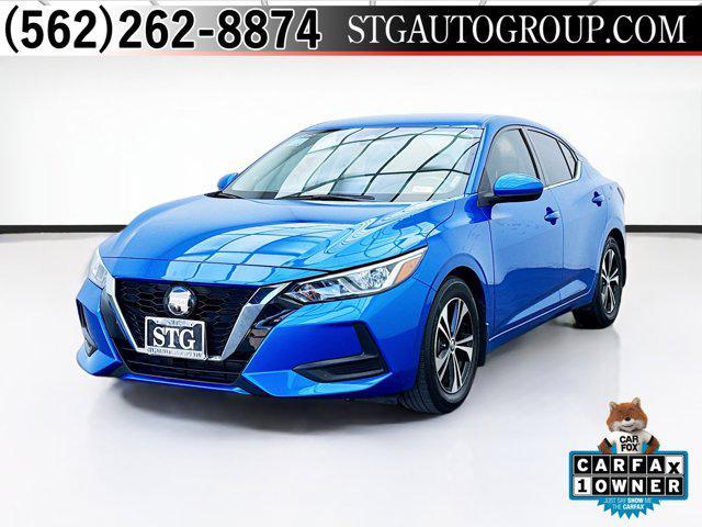 Photo of 2022 Electric Blue Metallic Nissan Sentra