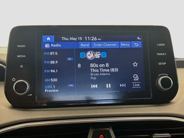 Photo of 2021 Quartz White Hyundai SANTA FE
