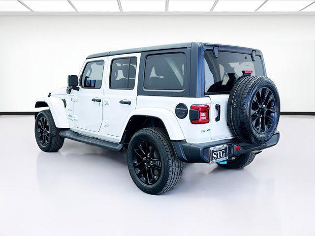 Photo of 2022 Bright White Clearcoat Jeep Wrangler Unlimited 4xe