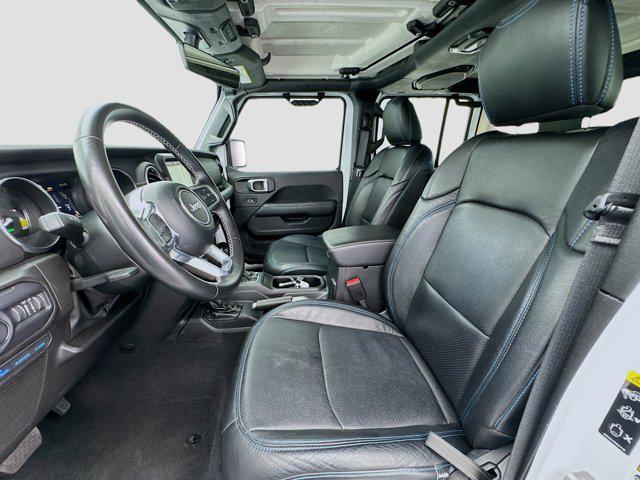 Photo of 2022 Bright White Clearcoat Jeep Wrangler Unlimited 4xe