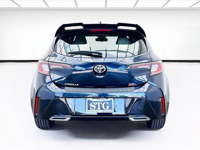 Photo of 2019 Galactic Aqua Mica Toyota Corolla Hatchback