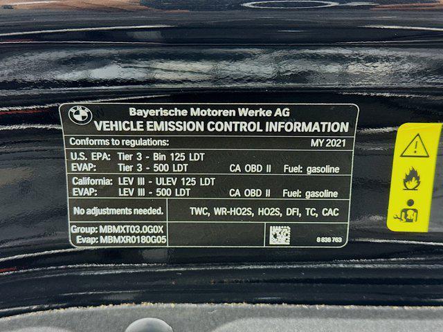 Photo of 2021 Black Sapphire Metallic BMW X5