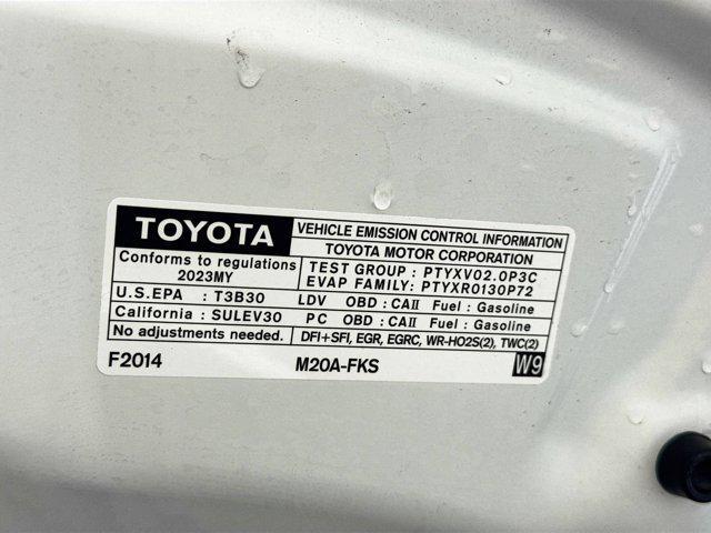 Photo of 2023 Ice Cap Toyota Corolla