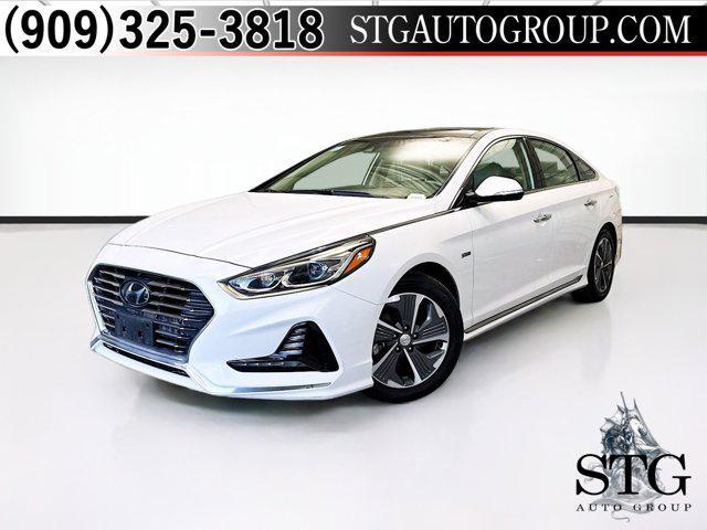 Photo of 2019 Hyper White Hyundai SONATA Hybrid