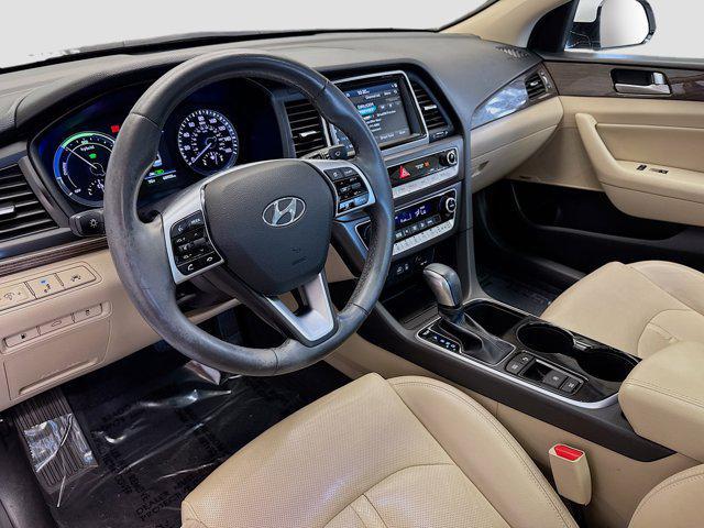 Photo of 2019 Hyper White Hyundai SONATA Hybrid