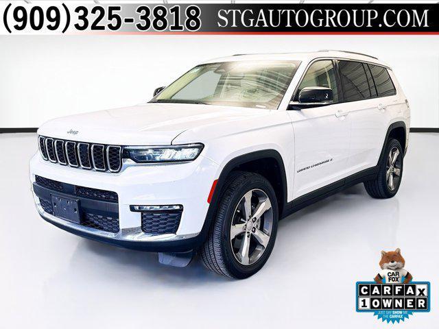 Photo of 2022 Bright White Clearcoat Jeep Grand Cherokee L