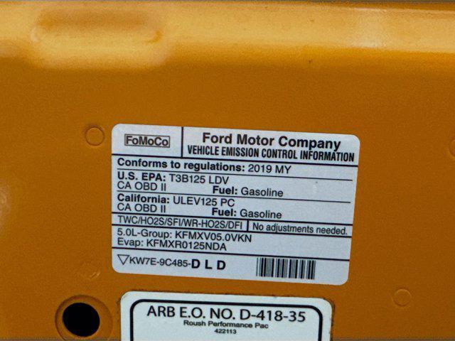 Photo of 2019 Orange Fury Metallic Tri-Coat Ford Mustang