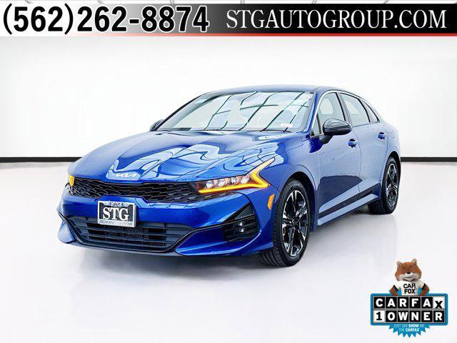Photo of 2022 Sapphire Blue Kia K5