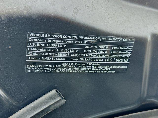 Photo of 2022 Super Black Nissan Rogue