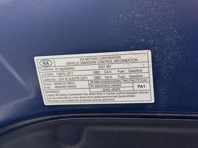 Photo of 2021 Dark Ocean Blue/White Roof Kia Seltos