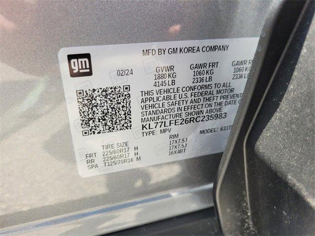 Photo of 2024 Sterling Gray Metallic Chevrolet Trax