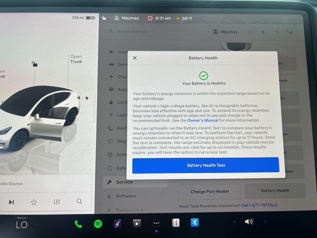 Photo of 2023 White Tesla Model Y