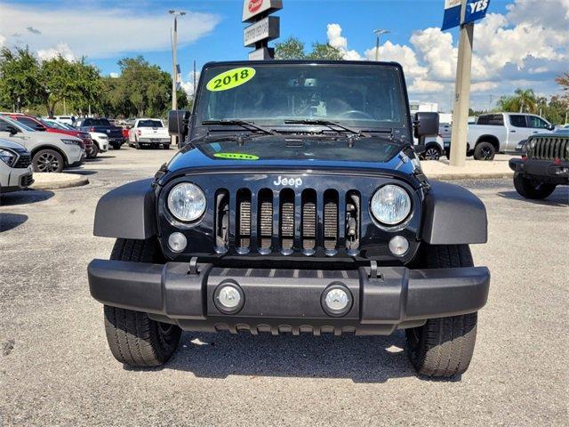 Photo of 2018 Black Clearcoat Jeep Wrangler JK