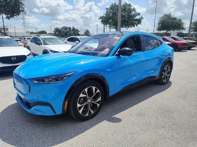 Photo of 2022 Blue Ford Mustang Mach-E