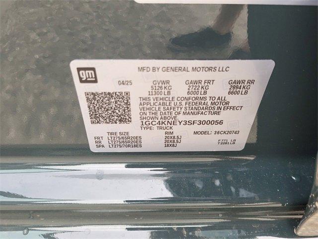 Photo of 2025 Gray Chevrolet Silverado 2500