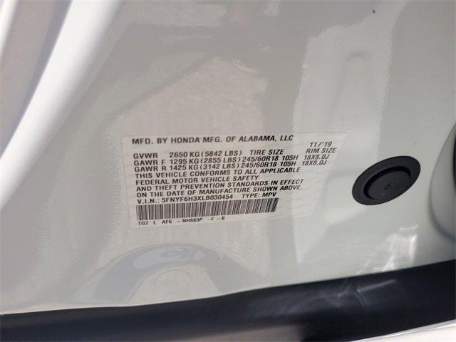 Photo of 2020 White Honda Pilot