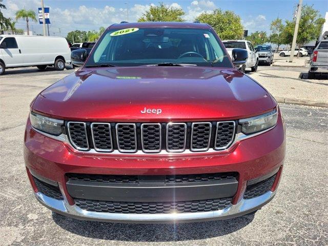 Photo of 2021 Velvet Red Pearlcoat Jeep Grand Cherokee L