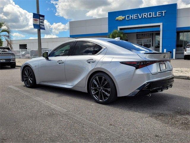 Photo of 2022 Silver Lexus IS 350
