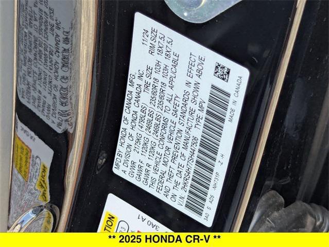 Photo of 2025 Crystal Black Pearl Honda CR-V