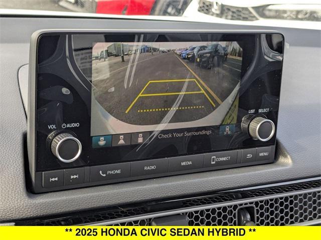 Photo of 2025 Platinum White Pearl Honda Civic Hybrid