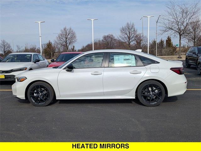 Photo of 2025 Platinum White Pearl Honda Civic Hybrid