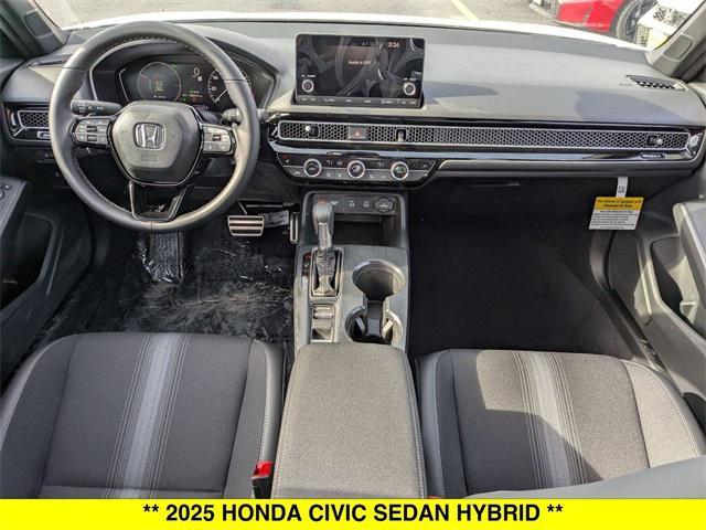 Photo of 2025 Platinum White Pearl Honda Civic Hybrid