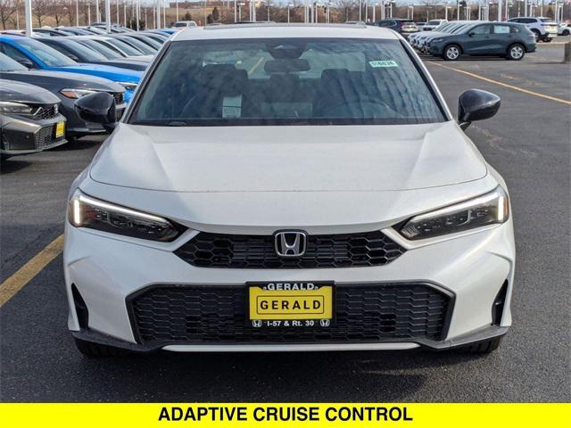 Photo of 2025 Platinum White Pearl Honda Civic Hybrid