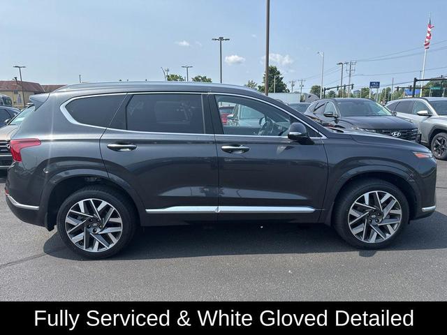 Photo of 2022 Portofino Gray Hyundai SANTA FE