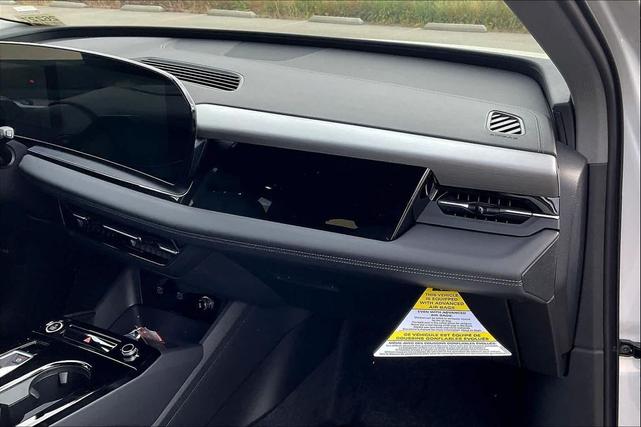Photo of 2025 Glacier White Metallic Audi Q6 e-tron