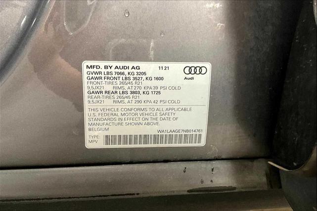 Photo of 2022 Typhoon Gray Metallic Audi e-tron