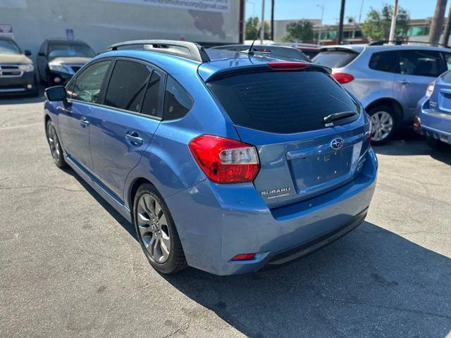 Photo of 2015 Blue Subaru Impreza