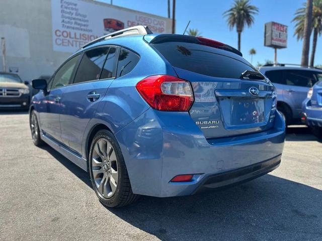 Photo of 2015 Blue Subaru Impreza
