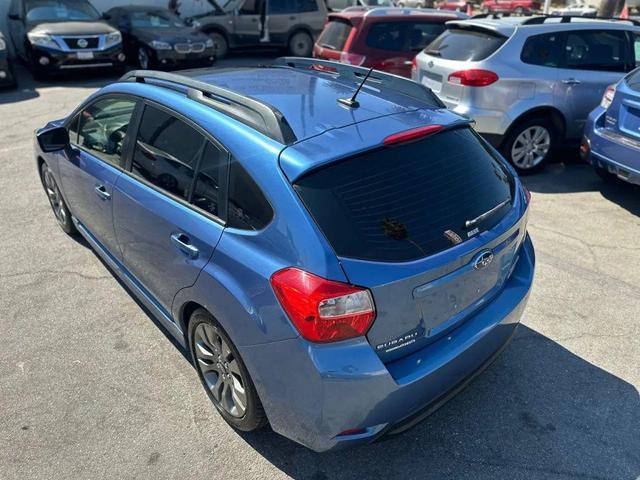 Photo of 2015 Blue Subaru Impreza