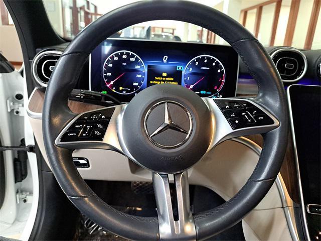 Photo of 2022 Polar White Mercedes-Benz C-Class