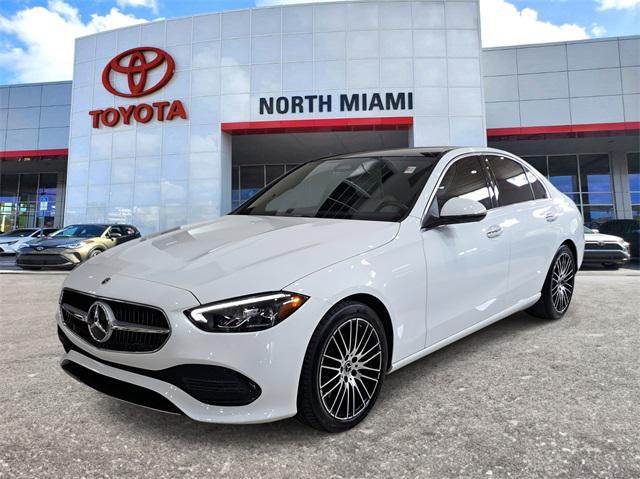 Photo of 2022 Polar White Mercedes-Benz C-Class