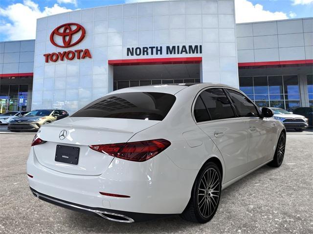 Photo of 2022 Polar White Mercedes-Benz C-Class