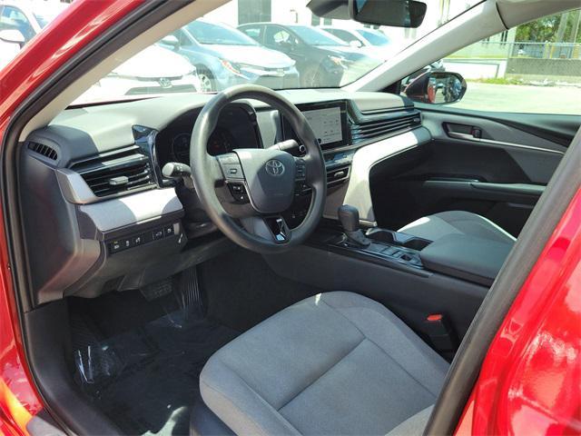 Photo of 2025 Supersonic Red Toyota Camry