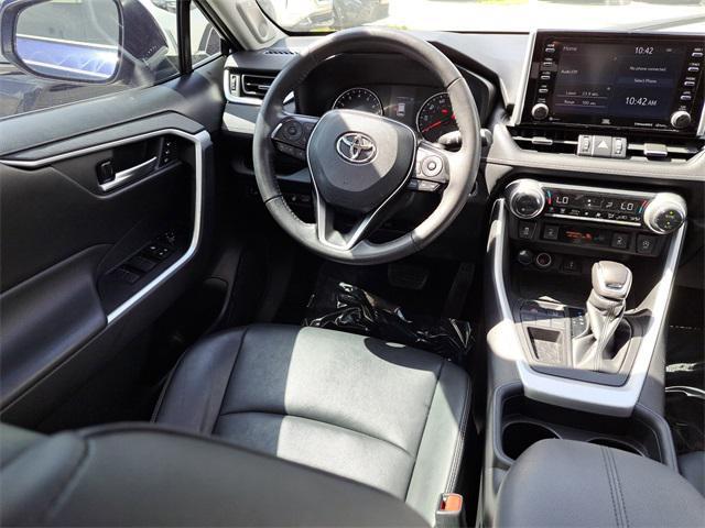 Photo of 2021 Blue Toyota RAV4