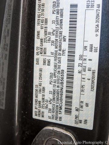 Photo of 2022 CARBONIZED GRAY Ford Escape