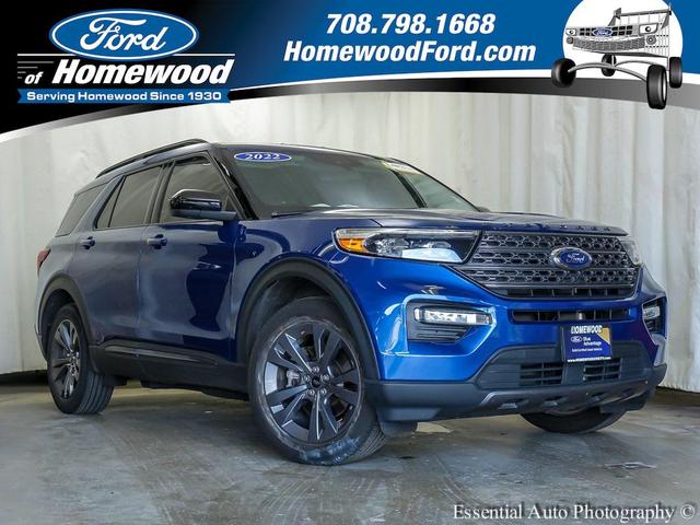 Photo of 2022 ATLAS BLUE METALLIC Ford Explorer