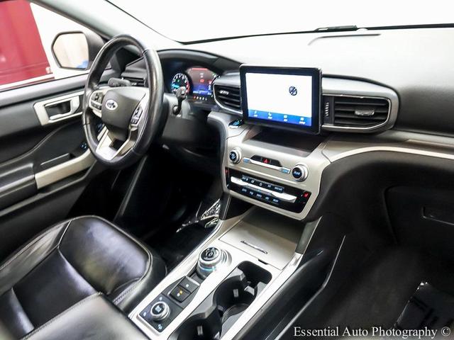 Photo of 2021 STAR WHITE MET TRI-COAT Ford Explorer