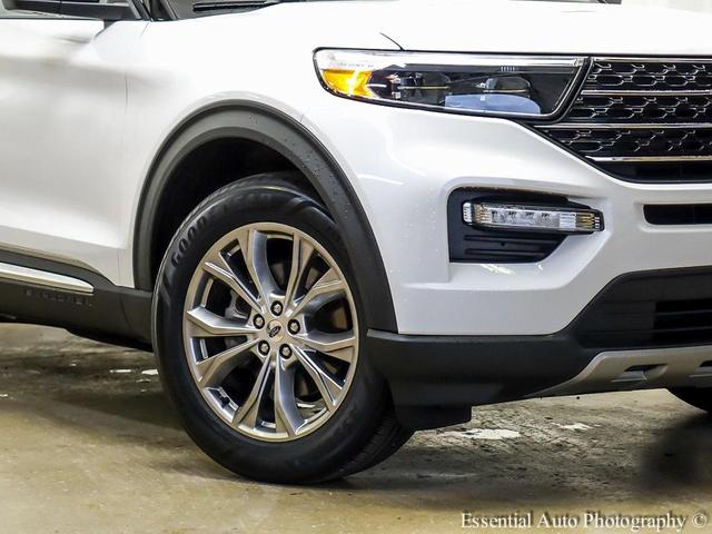 Photo of 2021 STAR WHITE MET TRI-COAT Ford Explorer