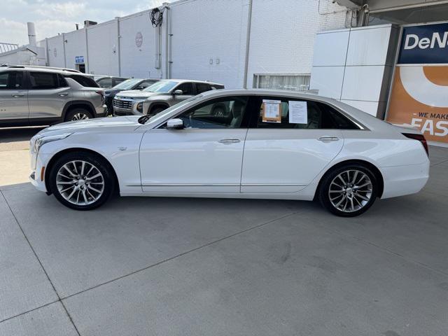 Photo of 2018 Crystal White Tricoat Cadillac CT6