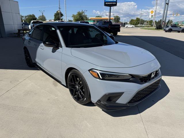 Photo of 2022 Sonic Gray Pearl Honda Civic Si