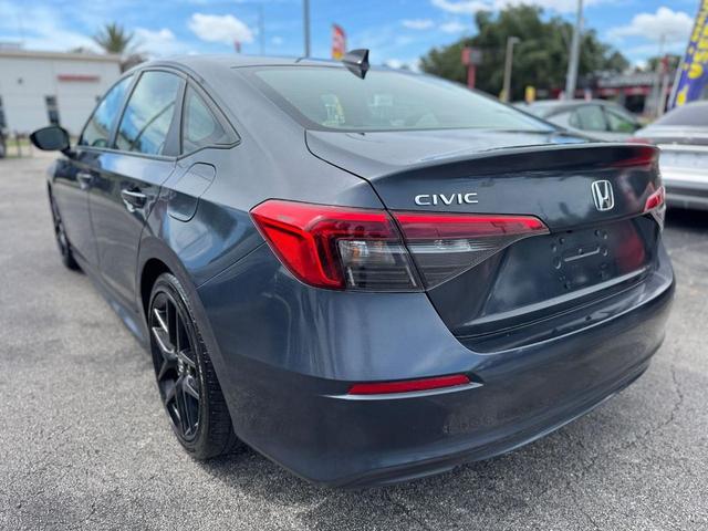 Photo of 2024 Aegean Blue Metallic Honda Civic