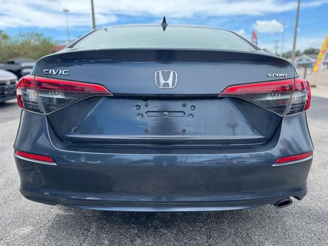 Photo of 2024 Aegean Blue Metallic Honda Civic