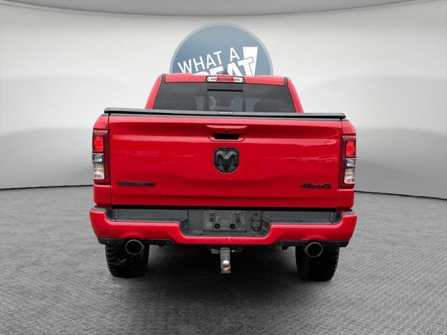 Photo of 2022 Flame Red Clearcoat RAM 1500