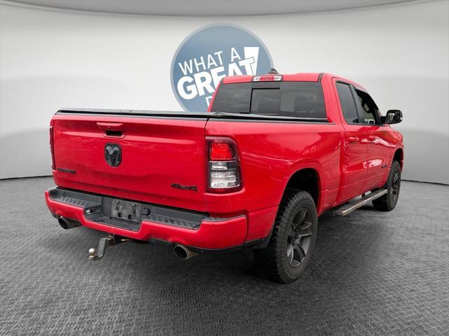 Photo of 2022 Flame Red Clearcoat RAM 1500